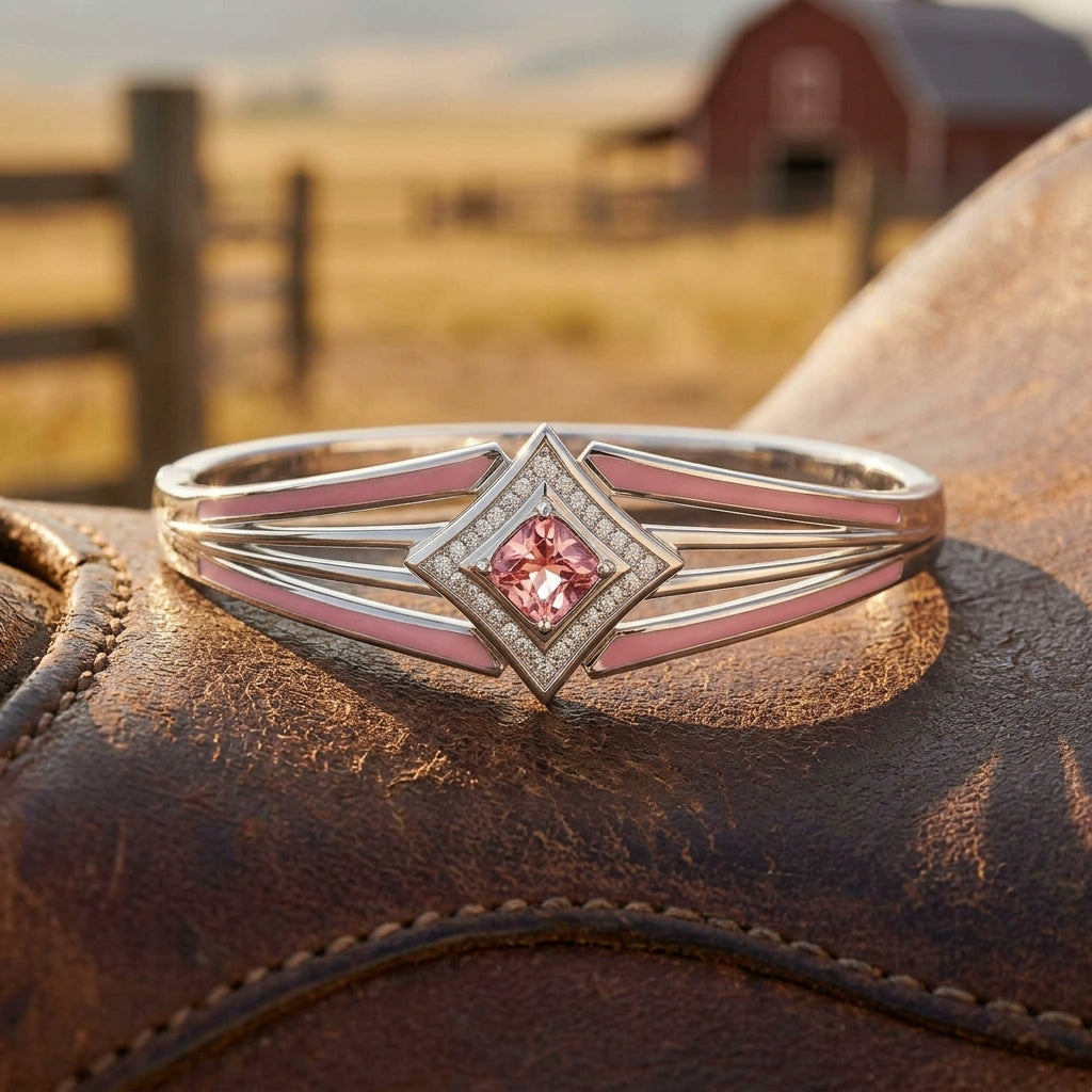 Soulful Waters Bracelet - Rose Quartz