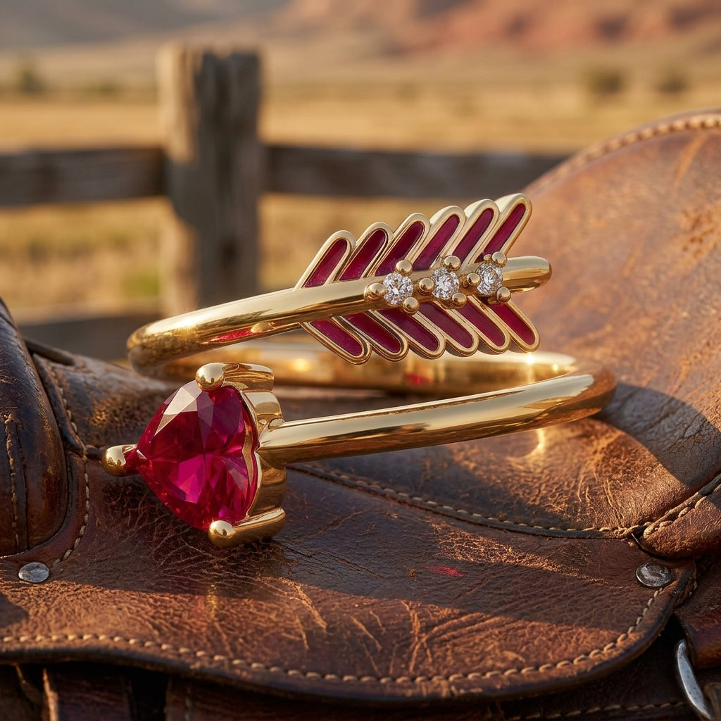 Arrow's Path Ring - Ruby