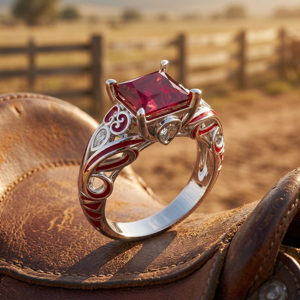 Rosemary's Loyalty Ring - Ruby