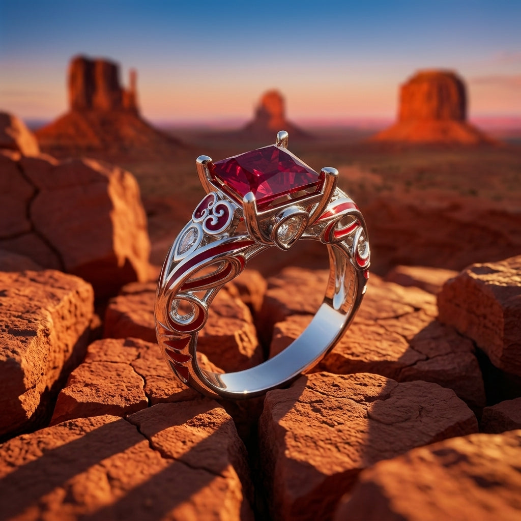 Rosemary's Loyalty Ring - Ruby