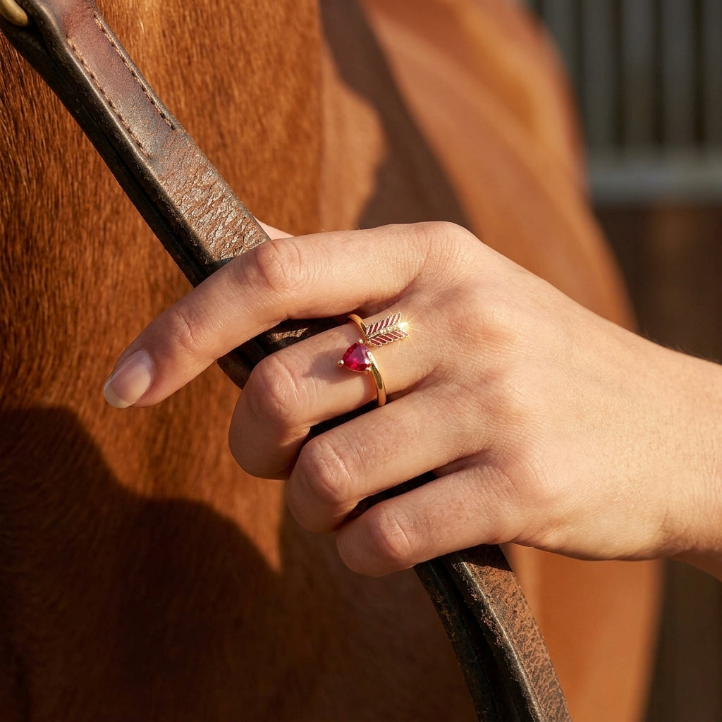Arrow's Path Ring - Ruby