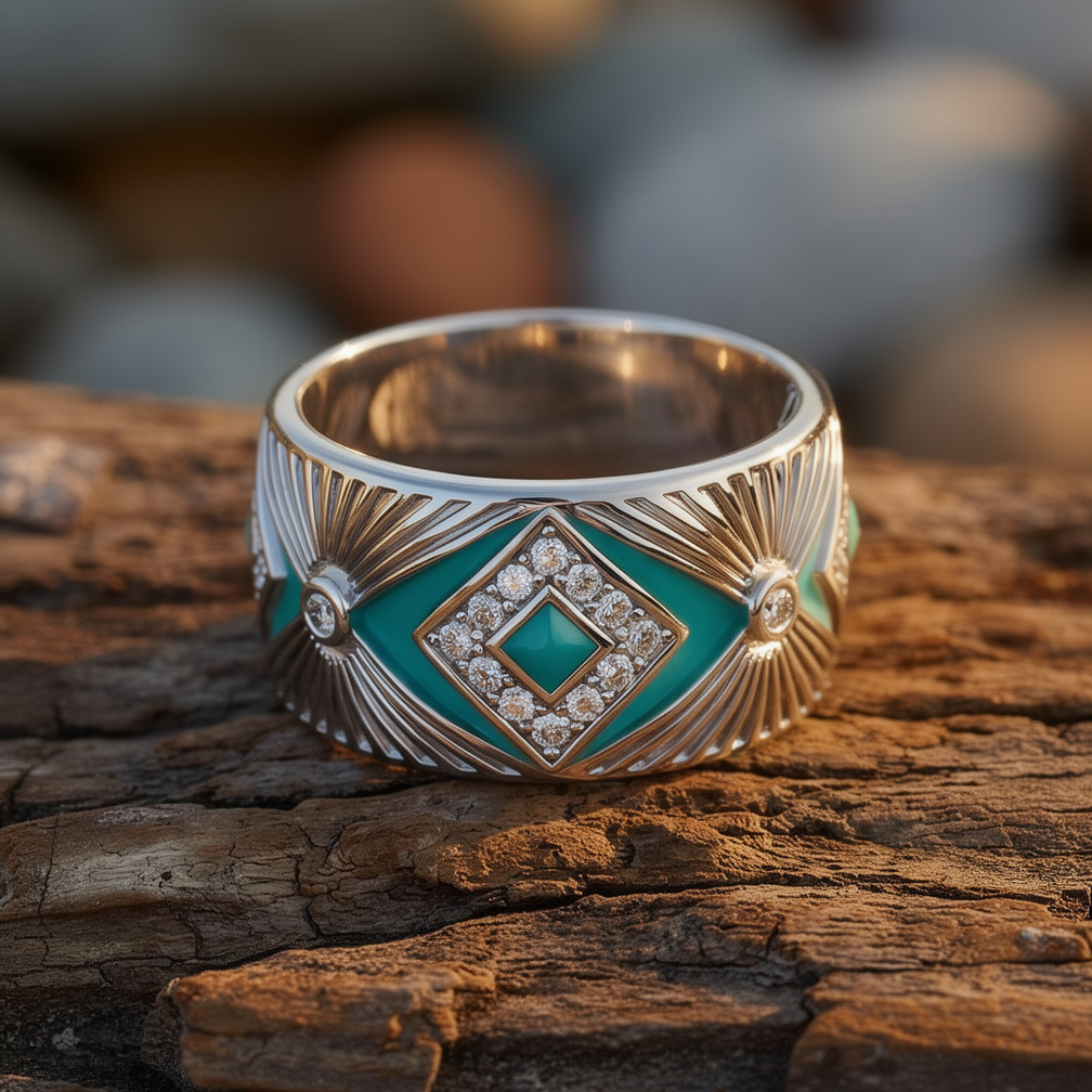Cowgirl Legend Ring - Moissanite
