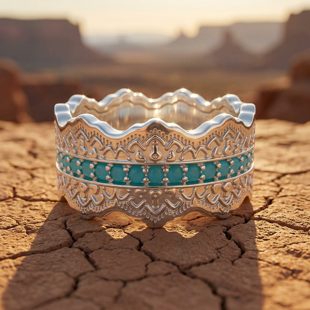 Cielo Filigree Ring