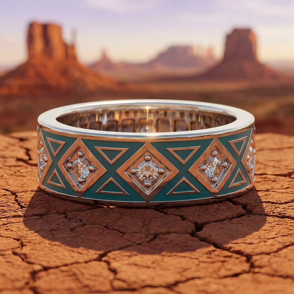 Totem Gleam Ring - Moissanite