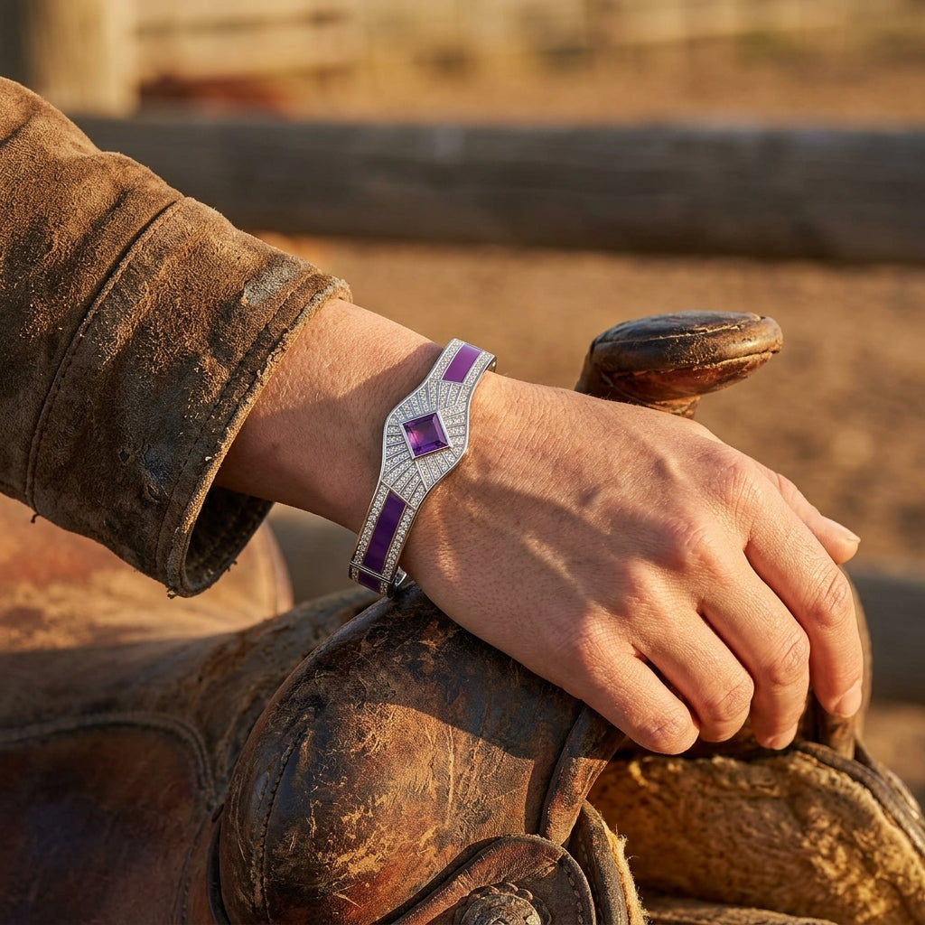 Pioneer Spirit Bracelet - Amethyst