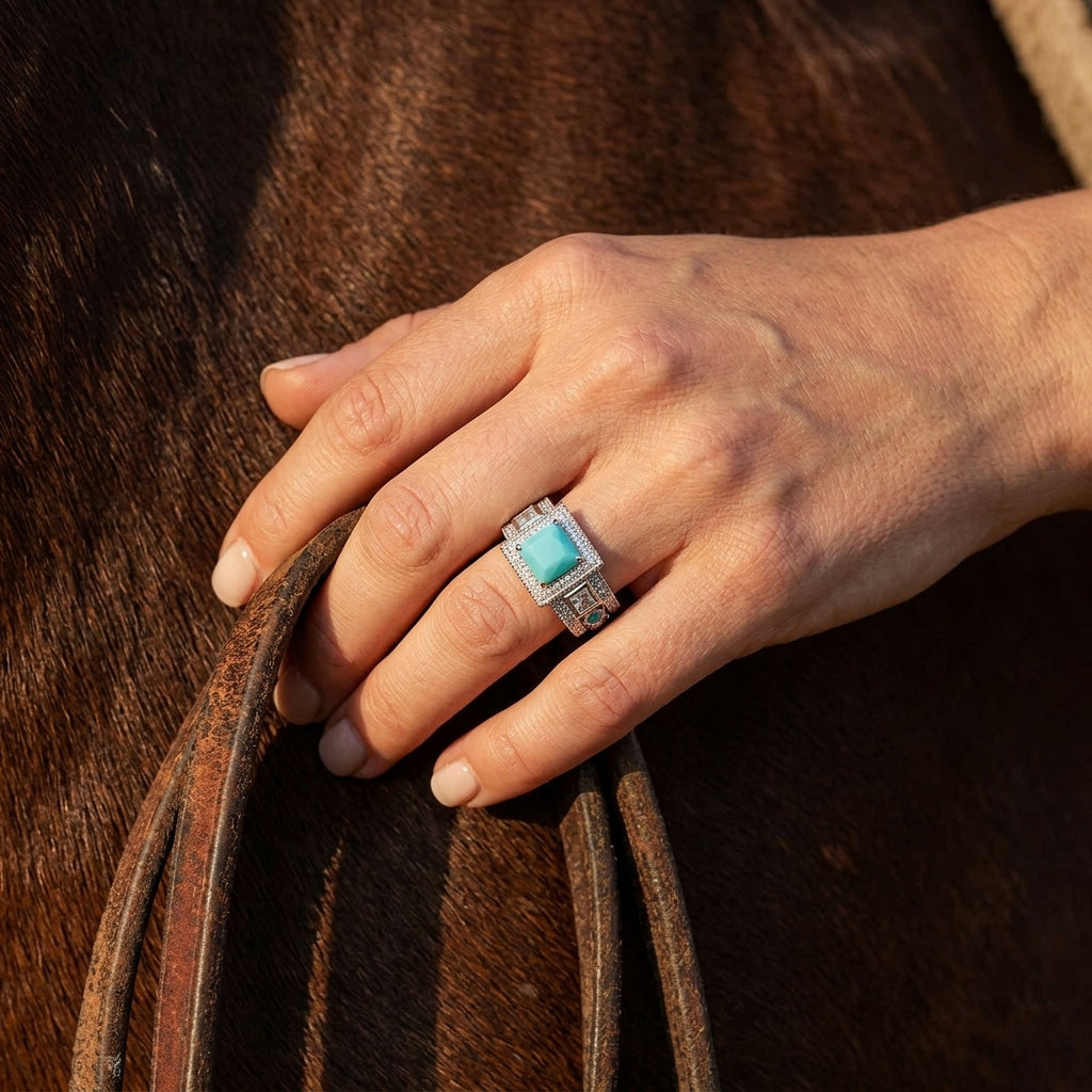 Azure Lighthouse Ring - Turquoise