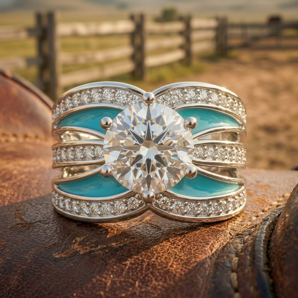 Intersect Radiance Ring - Moissanite
