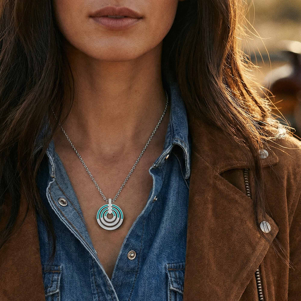 Jane's Bullseye Necklace