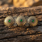 Rustic Gold Alloy Western Hair Clip