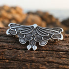 Vintage Silver Irish Symbol Pattern Hair Clip