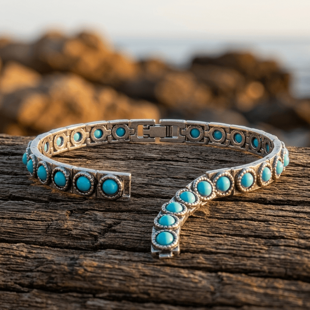 Western Style Gold Open Bangle Bracelet