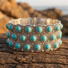 Vintage Gold Pearl Filigree Flower Bracelet