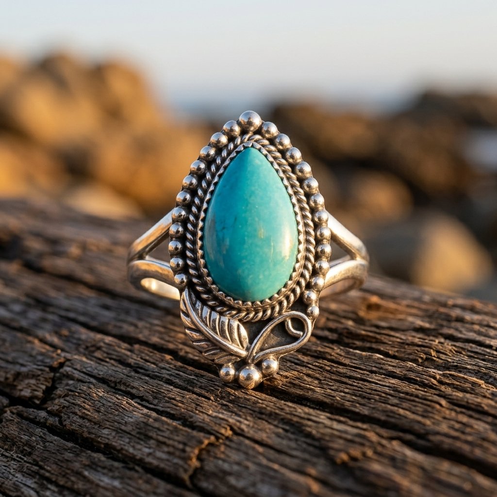Vintage Gold Filigree Peridot Cushion Ring