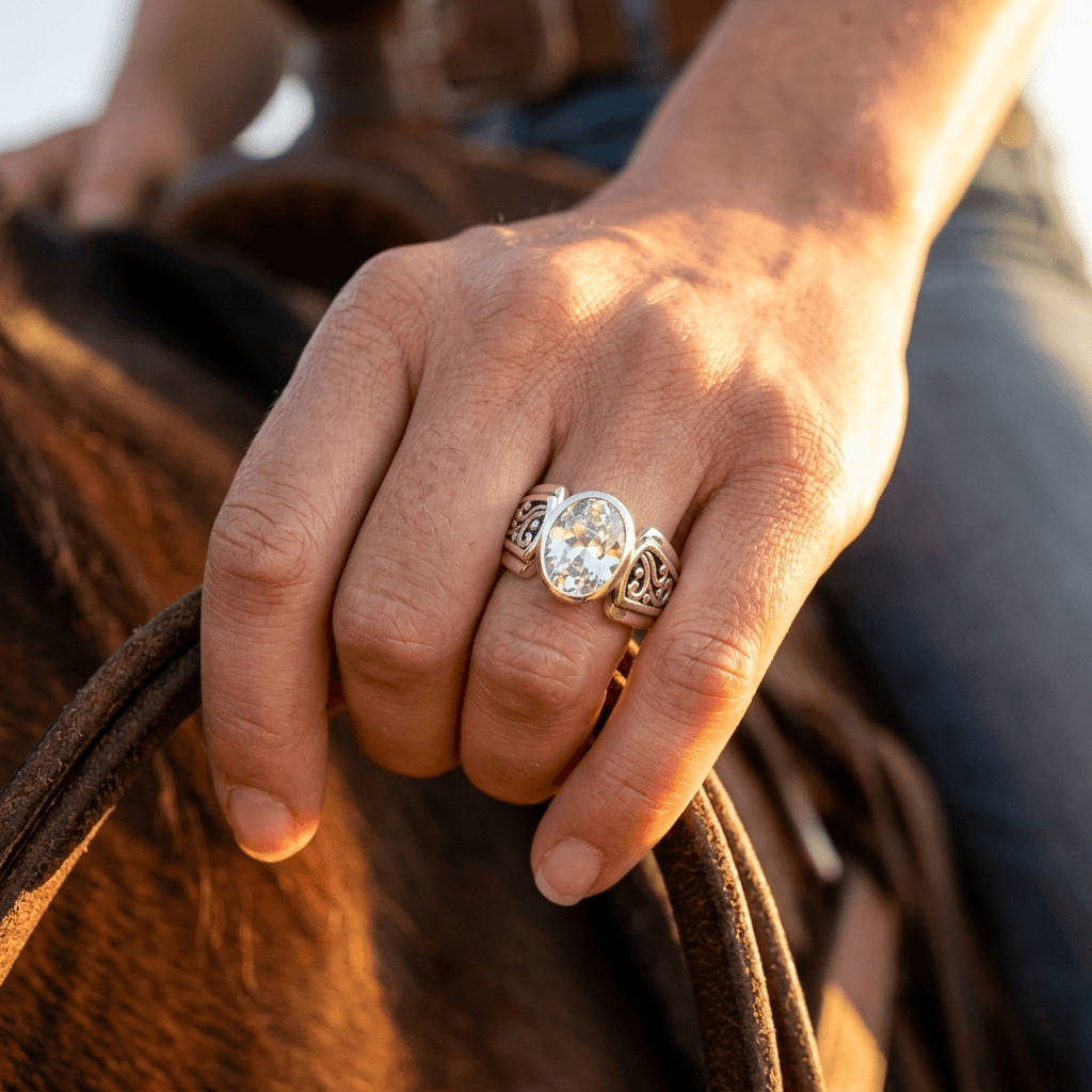 Oval Statement Ring