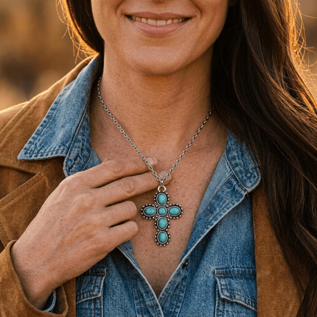 Holy Ground Gold Pendant Necklace