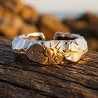 Retro Bohemian Sun Gold Copper Ring