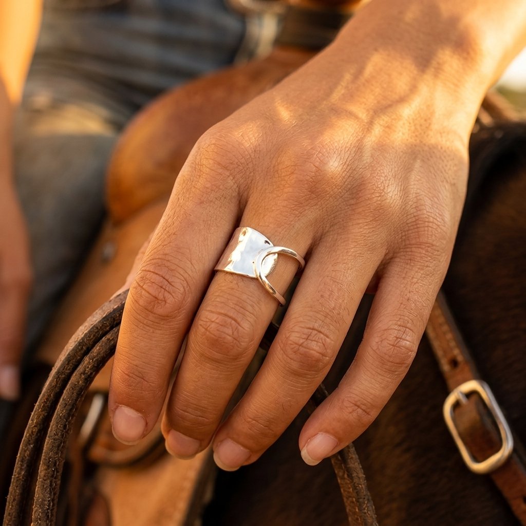 Silver Round Cubic Zirconia Pave Ring