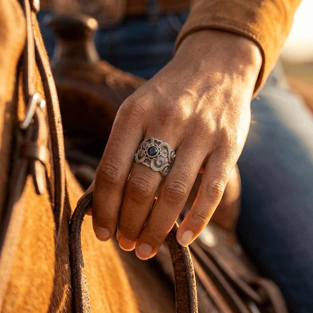 Elegant Gold Twisted Band Statement Ring