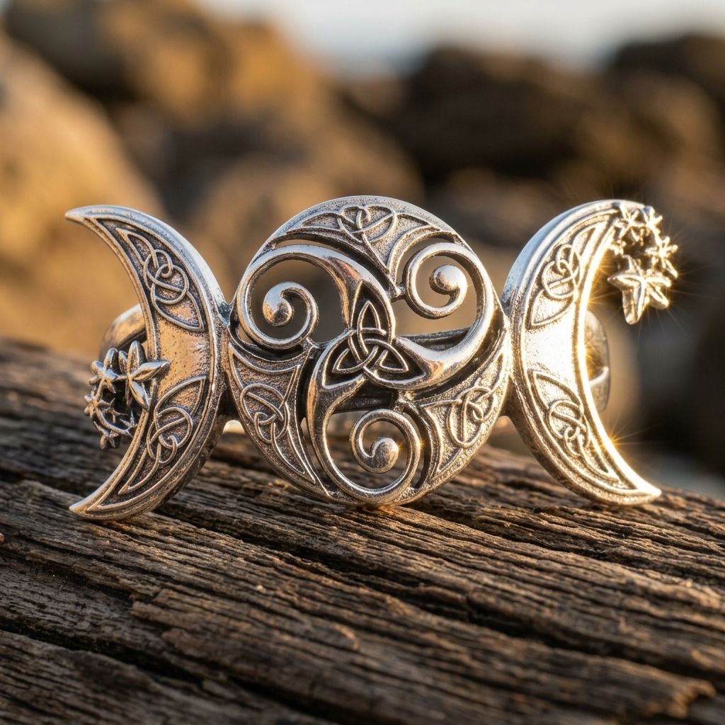 Celtic Bronze Filigree Spiral Ring