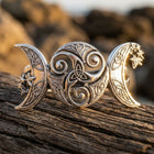 Celtic Bronze Filigree Spiral Ring